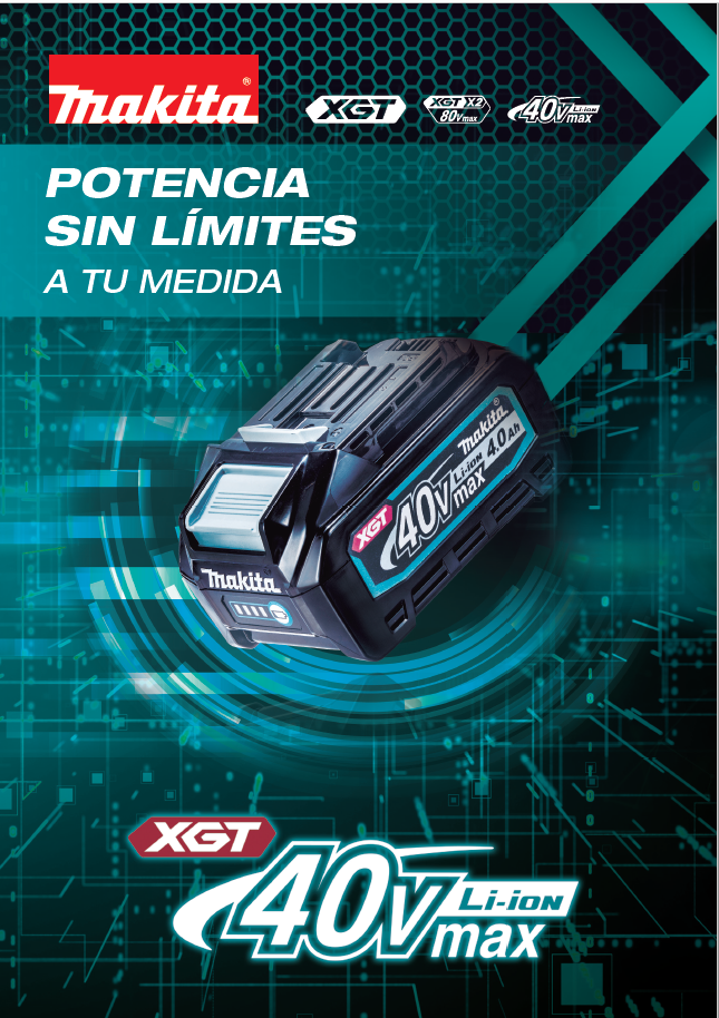 MAKITA---FOLLETO-GAMA-XGT-40V